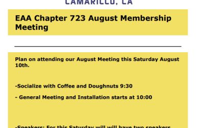 EAA 723 2024 August  Newsletter